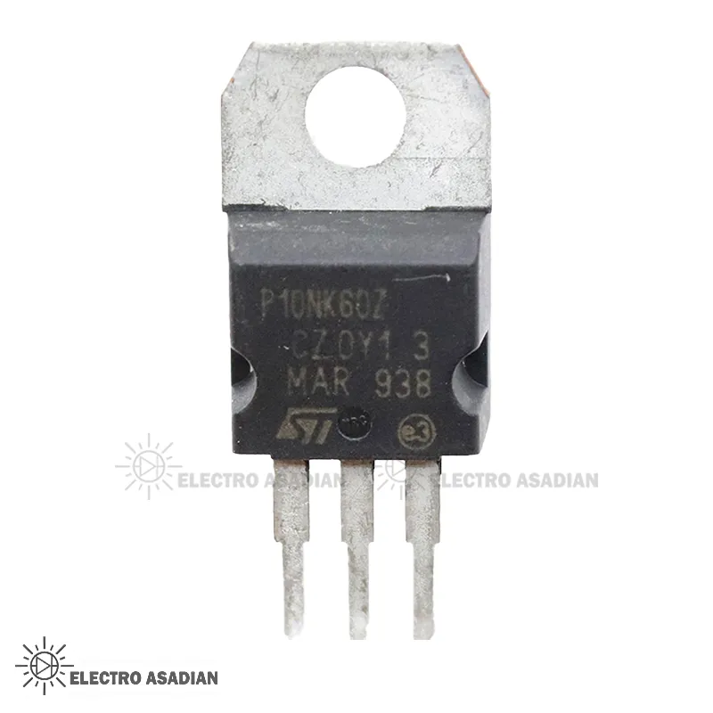 ترانزیستور MOSFET ST مدل STP10NK60Z
